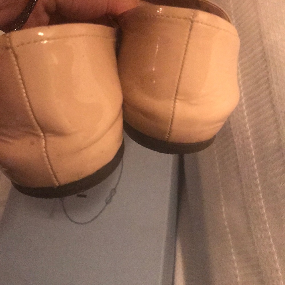 Prada patent nude flats with bow and dust bag - Picture 3 of 8